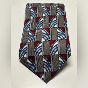 Allyn Saint George 4” Neck Tie Geometric